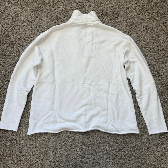 NEW Frank & Eileen Carmel Travel Set Patrick Popover & Catherine Pant Sz S White - Picture 8 of 13